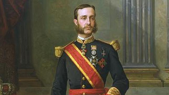Alfonso XII. Dentro de la lista de los 10 borbones españoles.