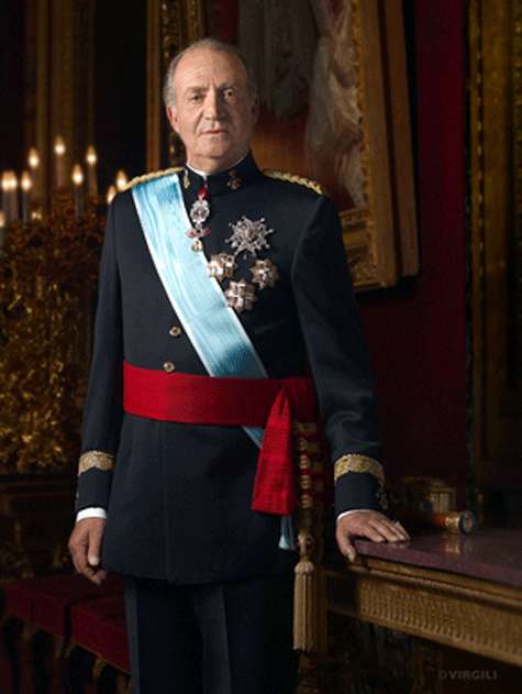 Juan Carlos I. Dentro de la lista de los 10 borbones españoles.
